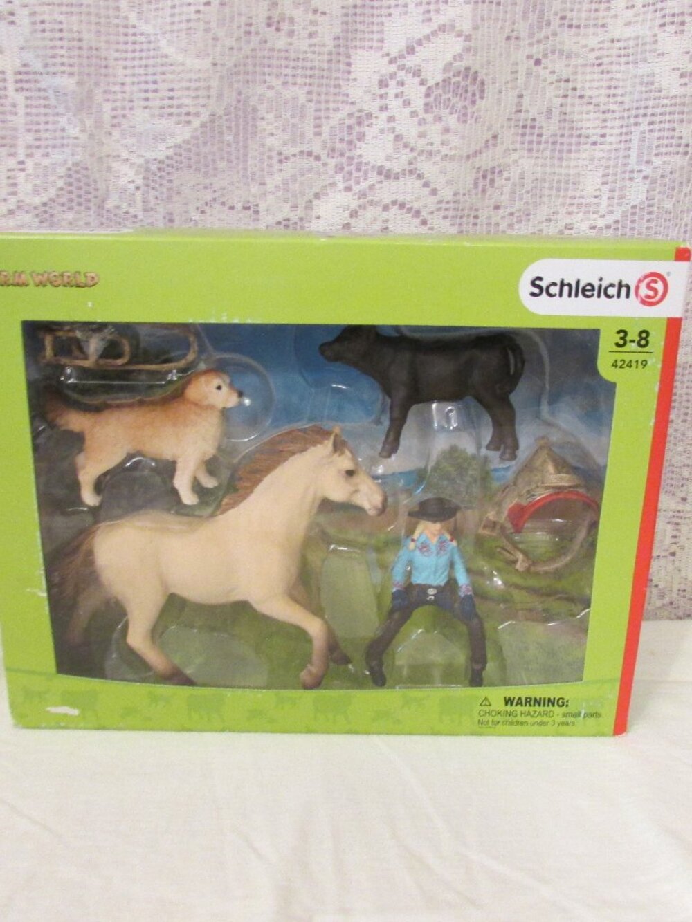 Schleich Western Riding Play Set 42419